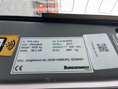 JAPANLIFT LUBOŃ WÓZEK WIDŁOWY JUNGHEINRICH TFG 435s NA SPRZEDAŻ JAPANLIFT LUBOŃ WÓZEK WIDŁOWY JUNGHEINRICH TFG 435s NA SPRZEDAŻ