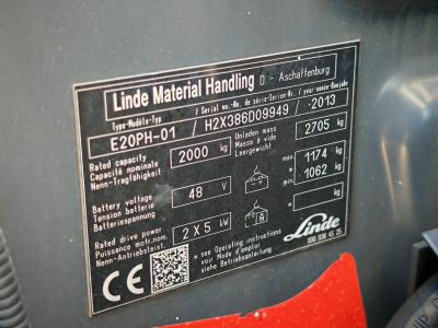 JAPANLIFT POZNAŃ WÓZEK WIDŁOWY LINDE E20PH-01 NA SPRZEDAŻ