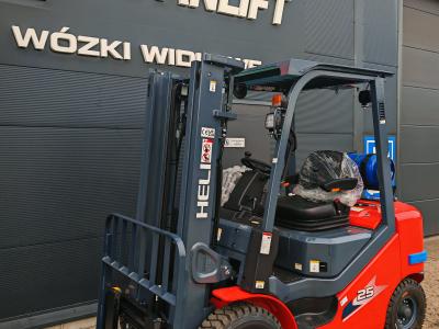 JAPANLIFT LUBOŃ NA SPRZEDAŻ NOWY WÓZEK WIDŁOWY HELI LPG 2500 kg JAPANLIFT LUBOŃ NA SPRZEDAŻ NOWY WÓZEK WIDŁOWY HELI LPG 2500 kg