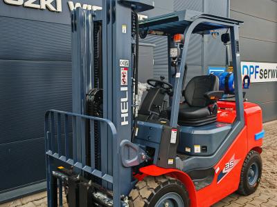 JAPANLIFT LUBOŃ NA SPRZEDAŻ NOWY WÓZEK WIDŁOWY HELI LPG 3500 kg JAPANLIFT LUBOŃ NA SPRZEDAŻ NOWY WÓZEK WIDŁOWY HELI LPG 3500 kg