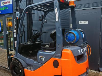 JAPANLIFT LUBOŃ WÓZEK WIDŁOWY TOYOTA 8FGF15 NA SPRZEDAŻ JAPANLIFT LUBOŃ WÓZEK WIDŁOWY TOYOTA 8FGF15 NA SPRZEDAŻ